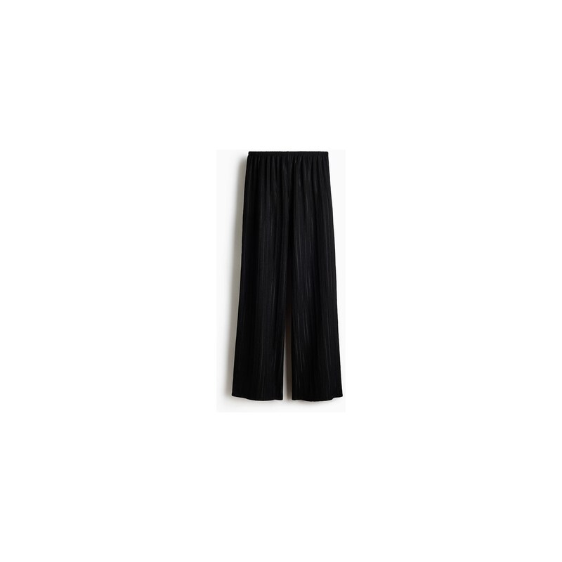H&M - MAMA Kalhoty z ažurového úpletu - Černá