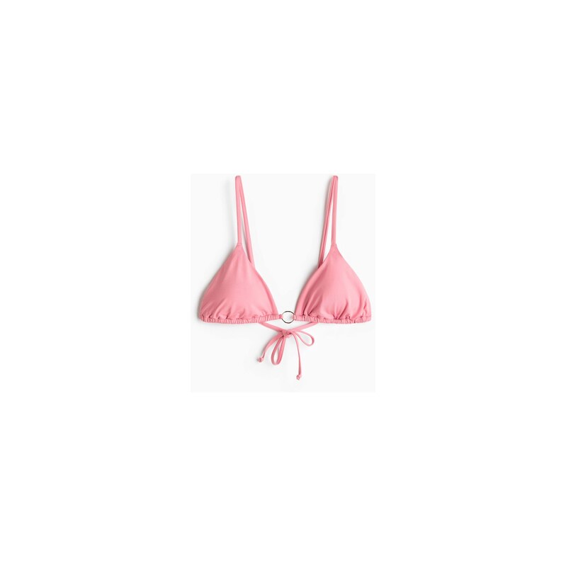 H&M - Vyztužená bikinová podprsenka - Korálově Růžová