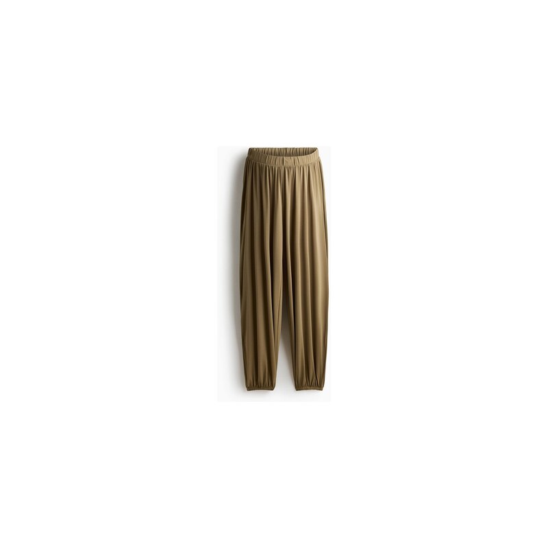 H&M - MAMA Natahovací balonové kalhoty - Khaki Zelená