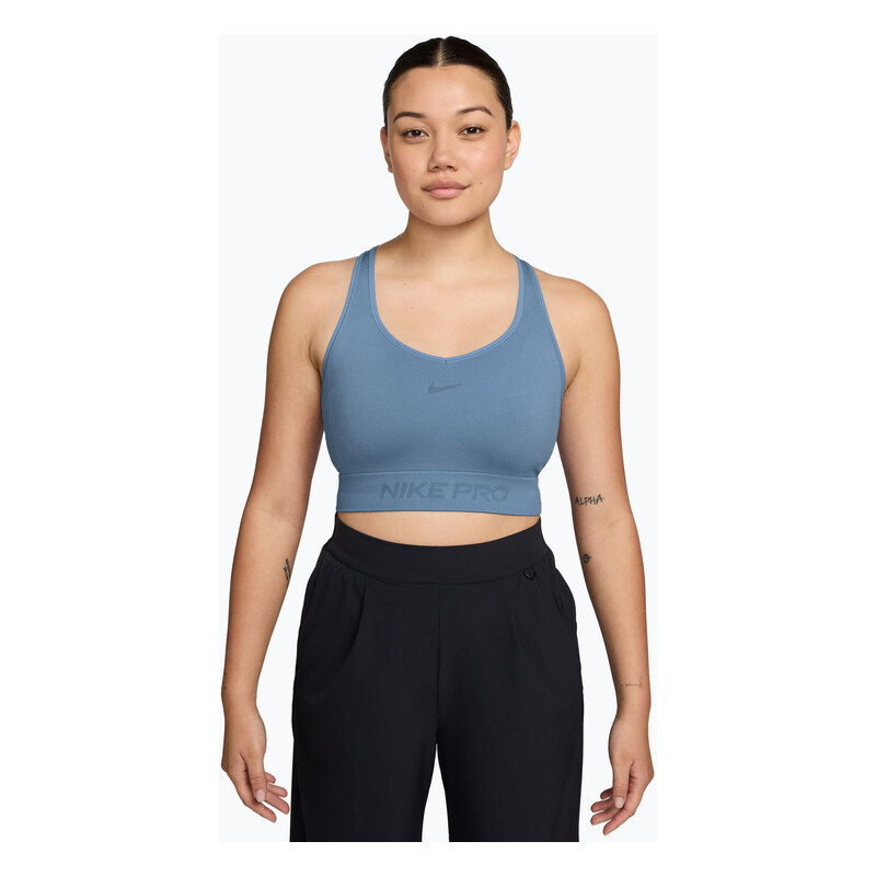 Dámské tréninkové tričko Nike Pro Seamless work blue