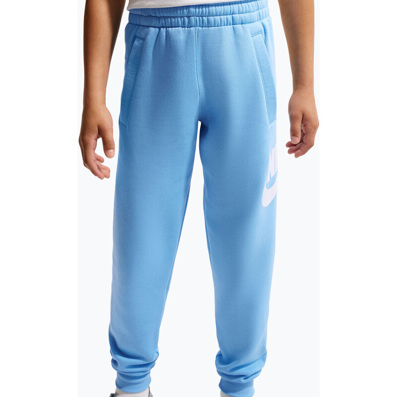 Dětské kalhoty Nike Club Fleece football blue/white