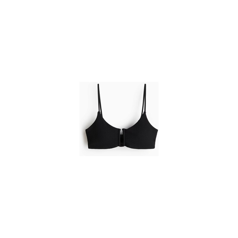 H&M - Vyztužená bikinová podprsenka - Černá