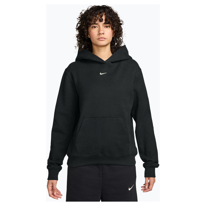 Dámská mikina Nike Studio Fleece total black/sail
