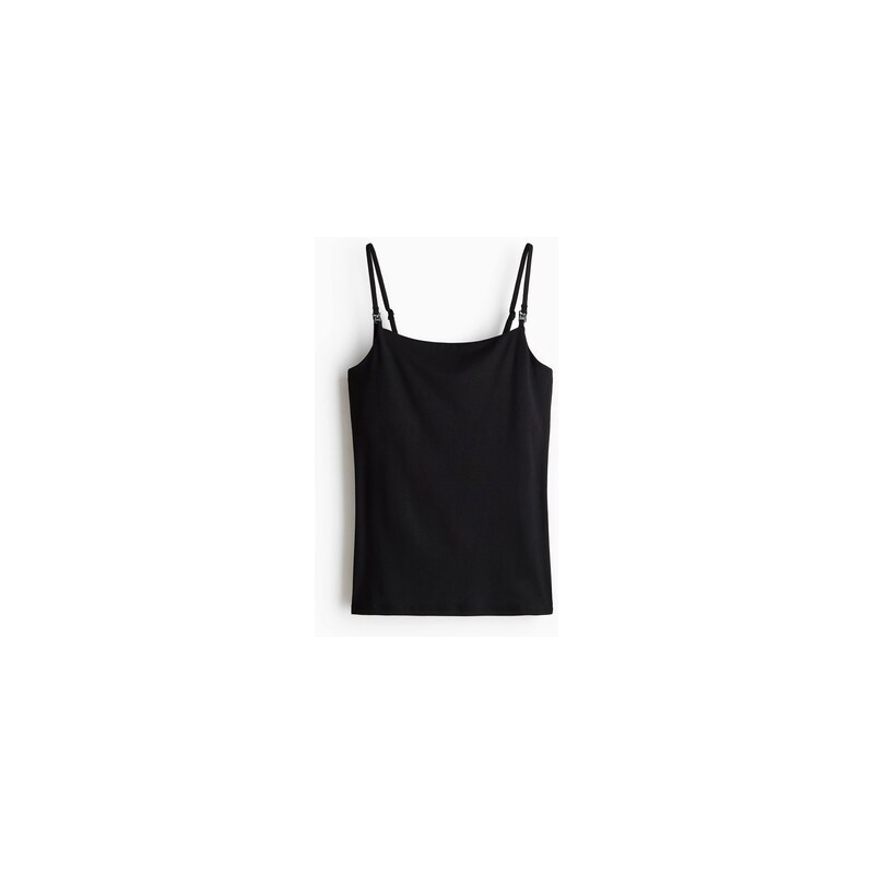 H&M - MAMA Měkký top na kojení - Černá
