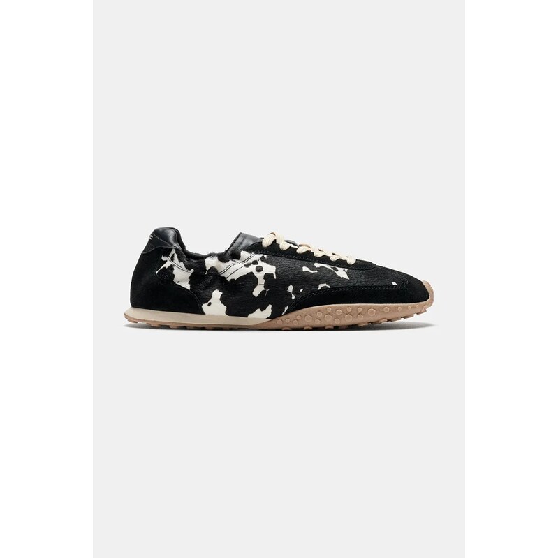 Hoff BRIDGE COW PRINT BLACK sneakers boty dámské kožené