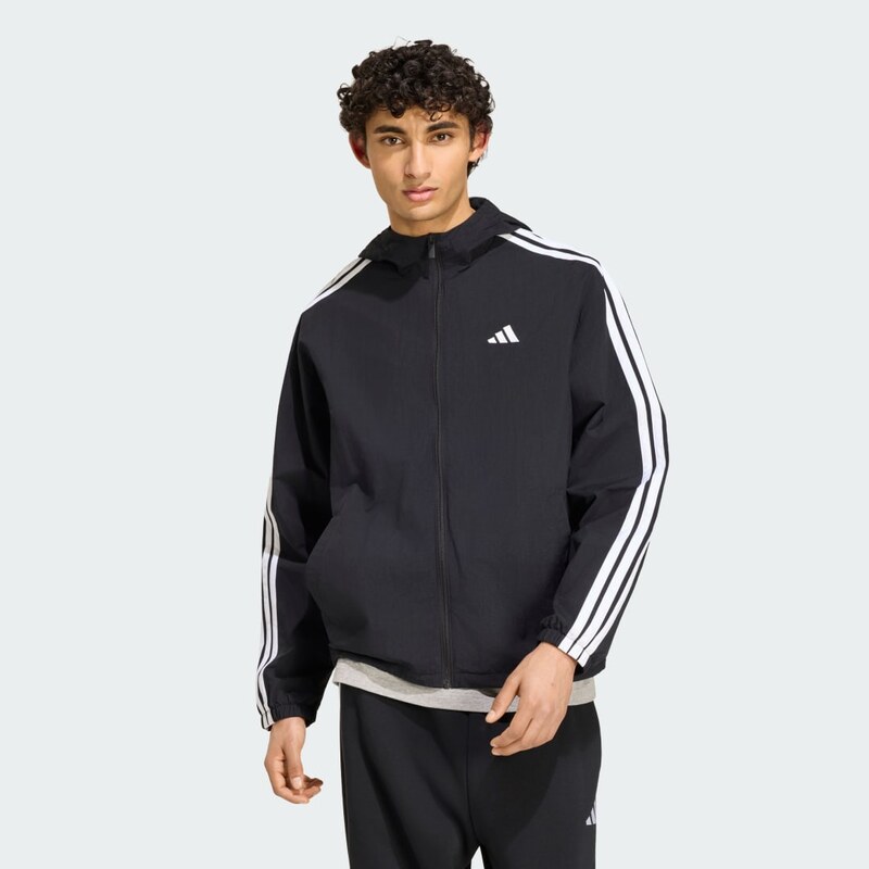 Adidas Tkaná větrovka Essentials 3-Stripes