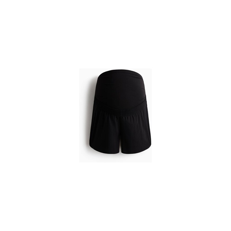 H&M - MAMA Dvouvrstvé sportovní šortky - Černá