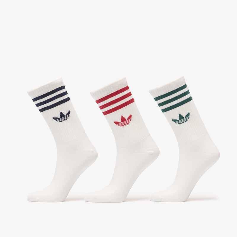 adidas Originals Ponožky adidas 3 Stripes Crew Socks 3 Pairs