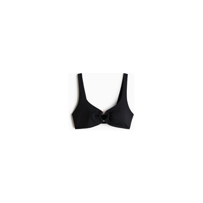 H&M - Vyztužená bikinová podprsenka - Černá