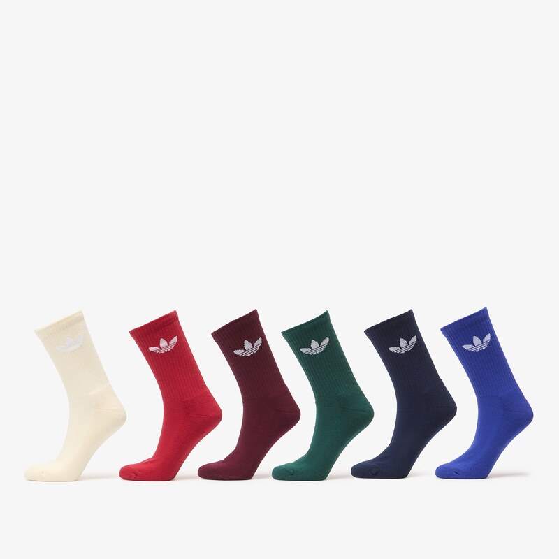 adidas Originals Ponožky adidas Trefoil Crew Sock Cushion 6-Pack