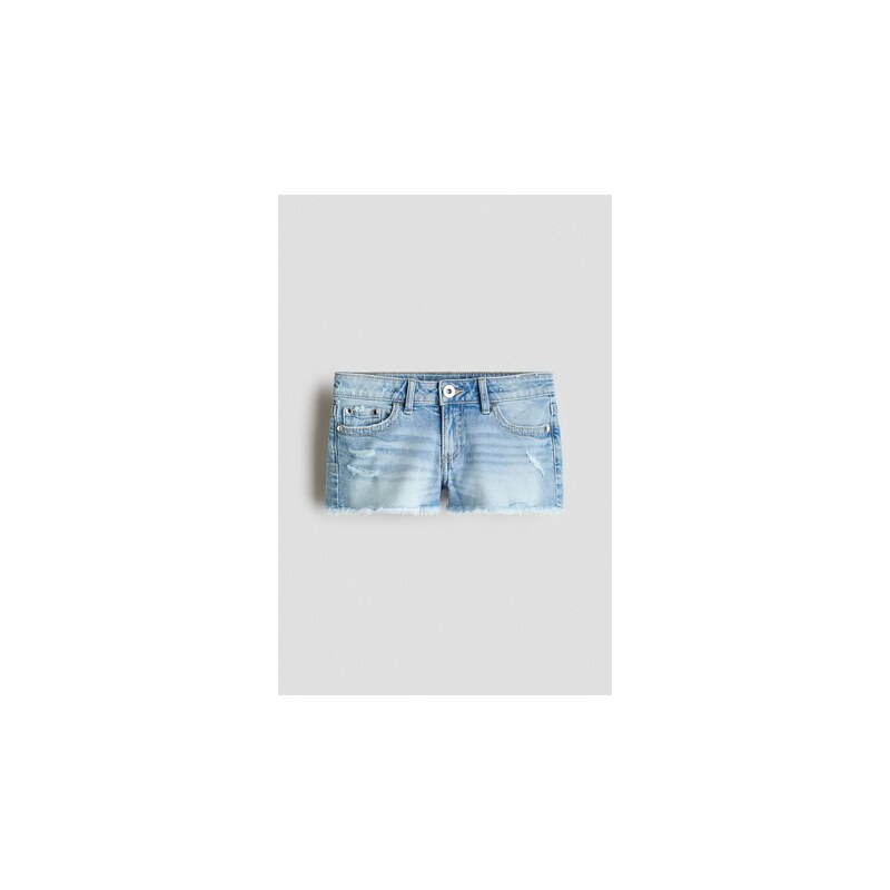 H&M - Džínové šortkys 5 kapsami - Světlý Denim Blue