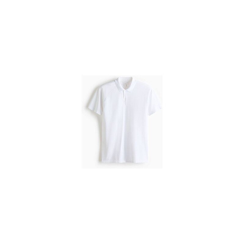 H&M - Tenisové tričko DryMove Regular Fit - Bílá