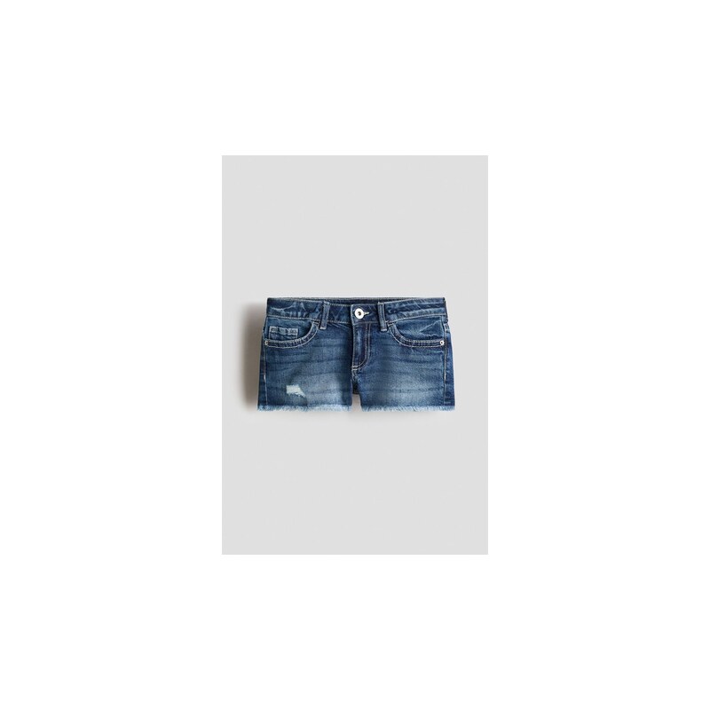 H&M - Džínové šortkys 5 kapsami - Tmavý Denim Blue