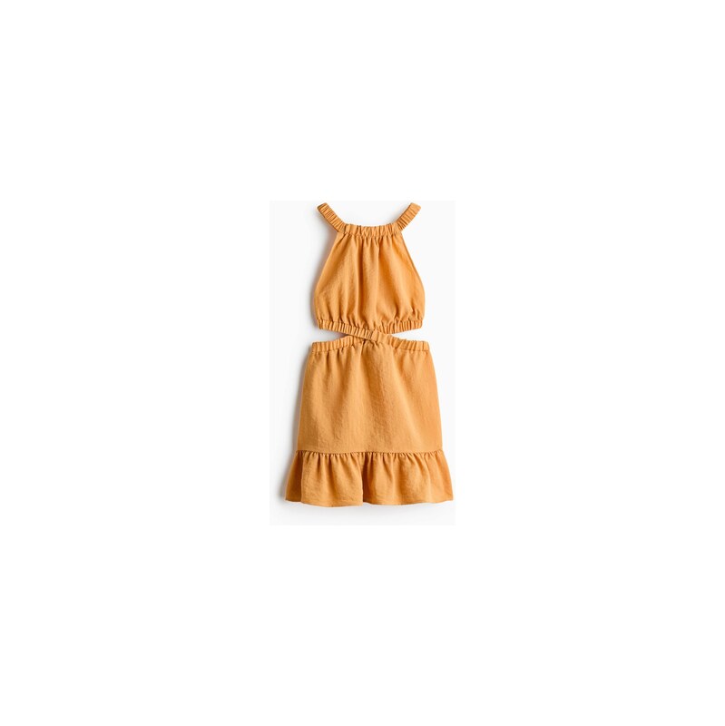 H&M - Šatys odhalenými zády a průstřihy - Oranžová