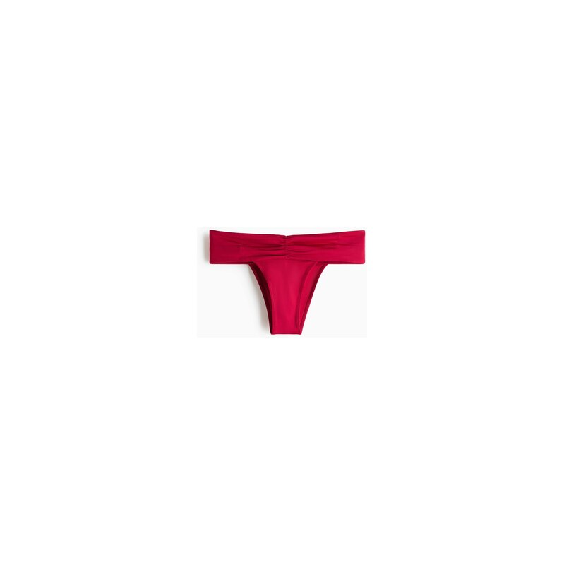 H&M - Bikinové kalhotky Cheeky - Tmavě Růžová