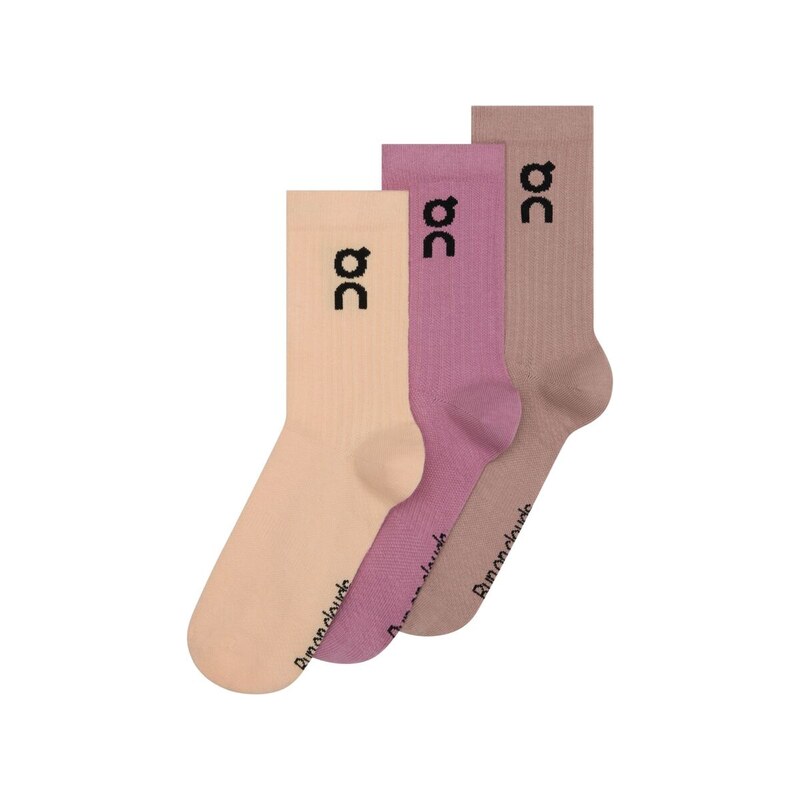 Unisex ponožky On Logo Sock High 3-pack