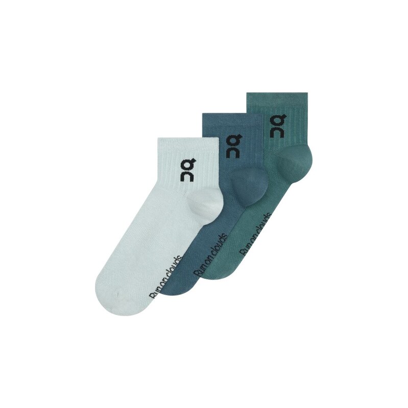 Unisex ponožky On Logo Sock Mid 3-pack