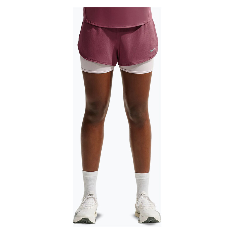 Dámské běžecké šortky Nike Flow pink smoke