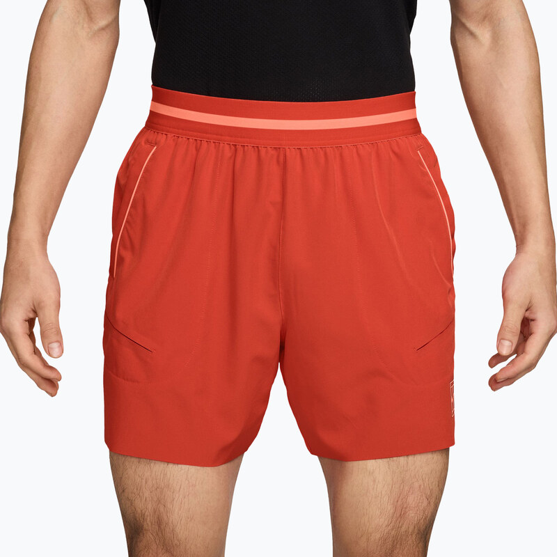 Pánské tenisové šortky Nike Court Dri-Fit Advantage 6 picante