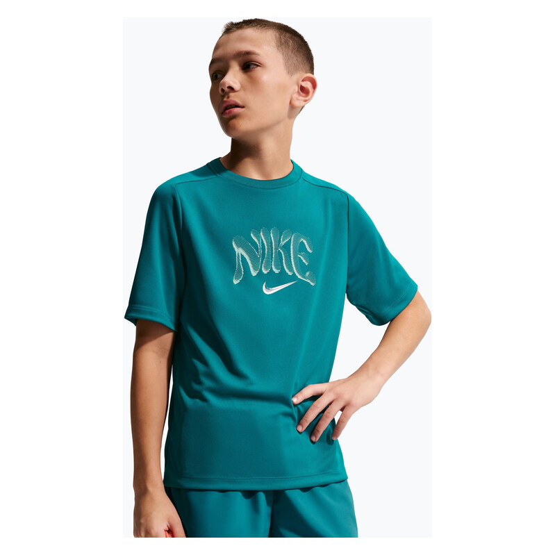 Dětské tričko Nike Multi Refresh bright spruce