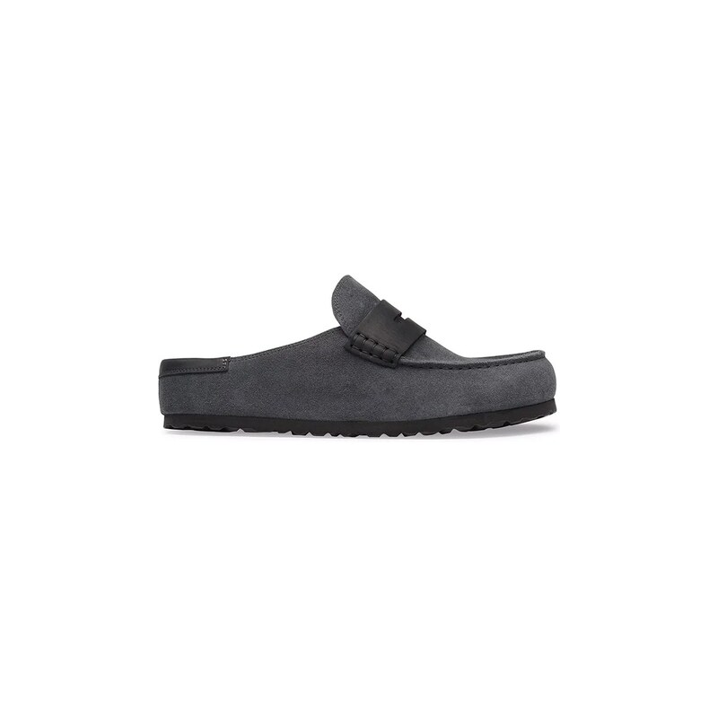 Birkenstock pantofle nazouváky semišové Naples Wrapped double