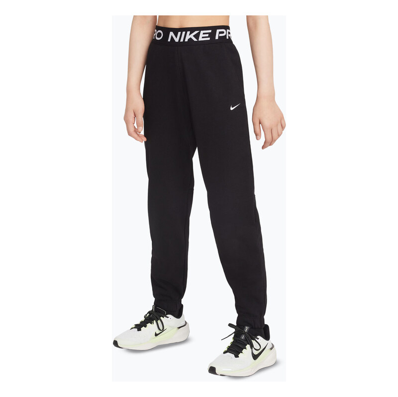 Dětské kalhoty Nike Pro Fleece black/black/black/white