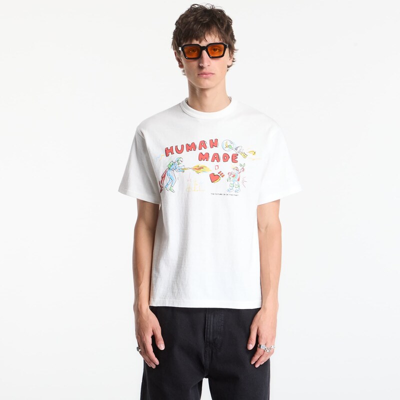 Tričko HUMAN MADE Graphic T-Shirt UNISEX White S