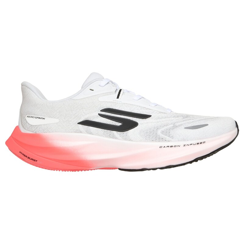 Skechers Muži Aero Spark Shoes v Bílý/Korál, Velikost 39.5,