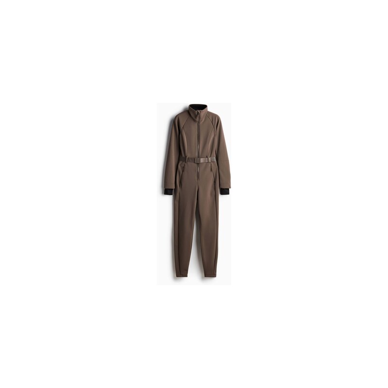 H&M - Vodoodpudivá lyžařská kombinéza - Hnědá