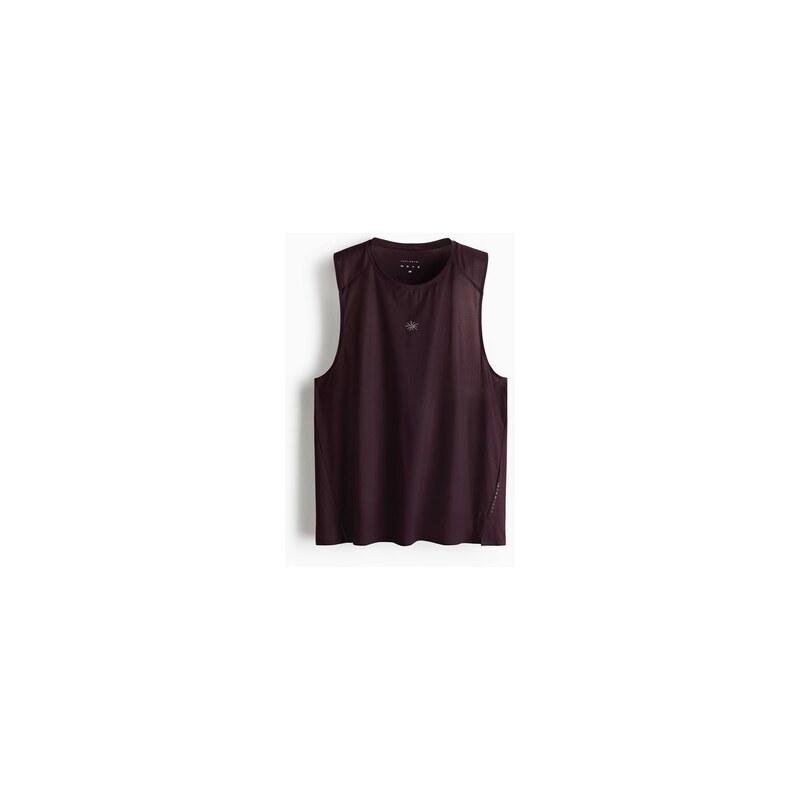 H&M - Běžecké tílko CoolMove - Tmavá Švestková/Sluníčko