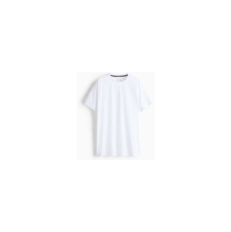 H&M - Sportovní tričko CoolMove Muscle Fit - Bílá