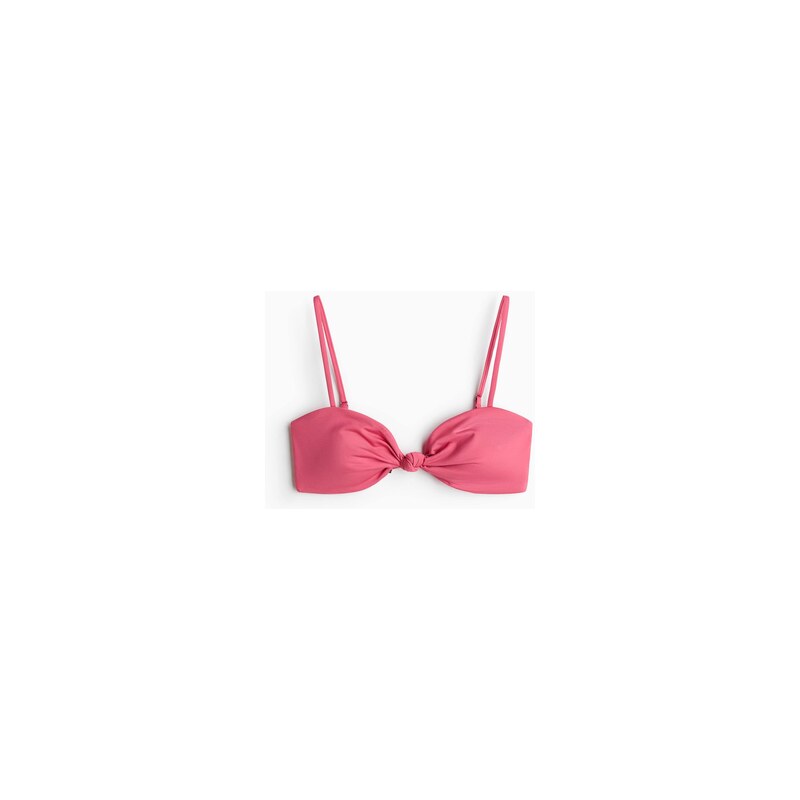 H&M - Vyztužená bikinová podprsenka - Růžová