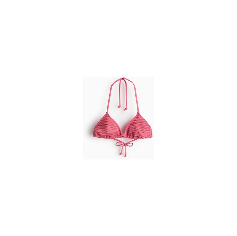 H&M - Vyztužená bikinová podprsenka - Růžová