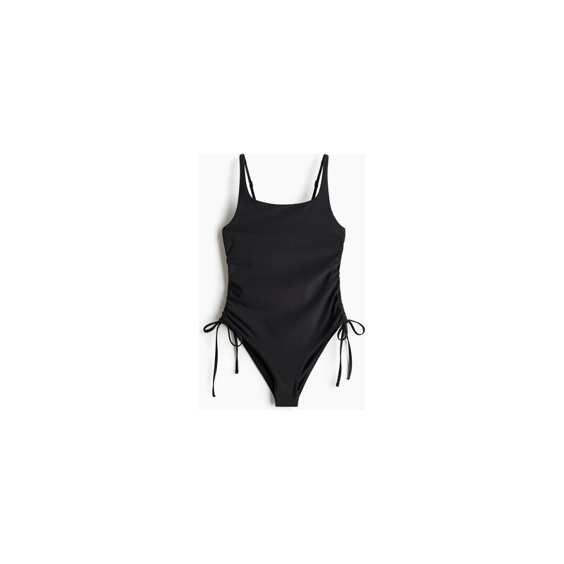 H&M - Jednodílné sportovní plavkys Lycrou Xtra Life - Černá