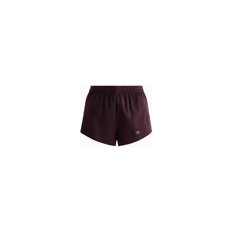 H&M - Krátké běžecké šortky - Tmavá Švestková/Sluníčko