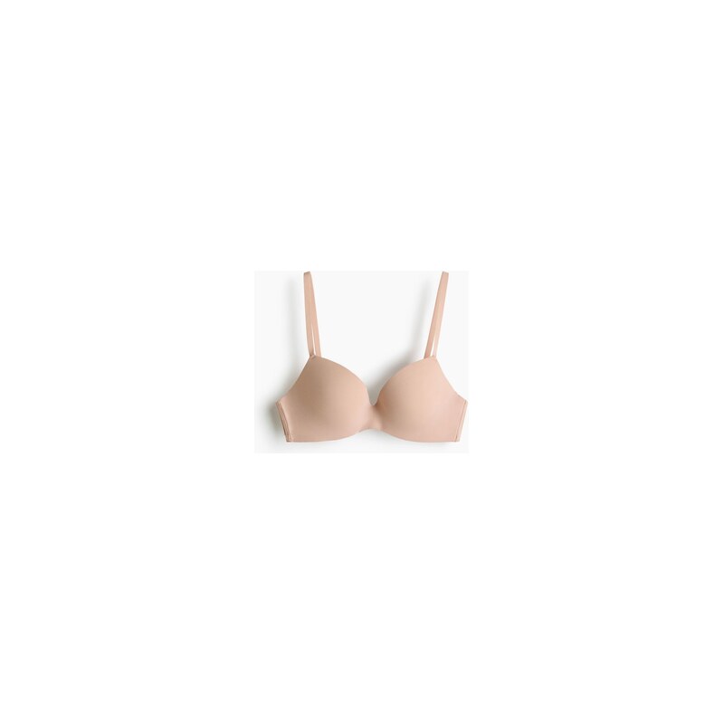 H&M - Push-upka z mikrovlákna - Béžová