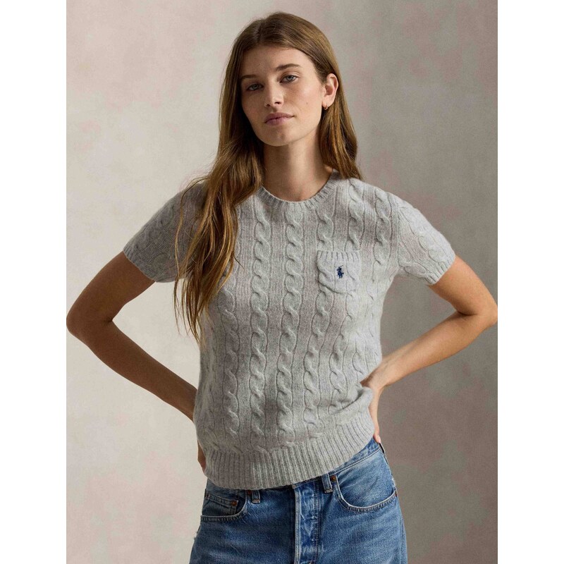 POLO RALPH LAUREN Vlněný svetr | Slim Fit | s příměsí kašmíru
