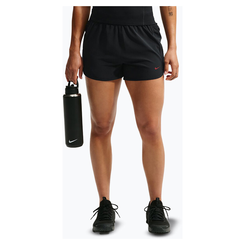 Dámské tréninkové šortky Nike One black/black/university red