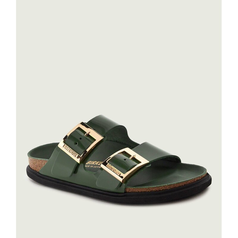 Birkenstock Kožené pantofle Arizona Droplet Buckle | narrow fit
