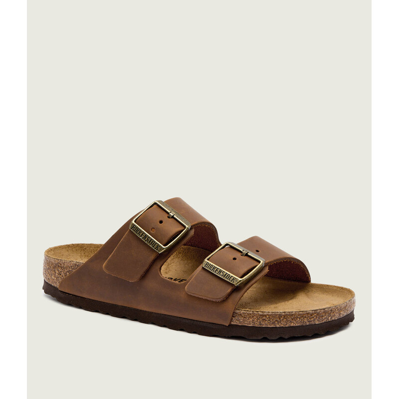 Birkenstock Kožené pantofle Arizona | narrow fit