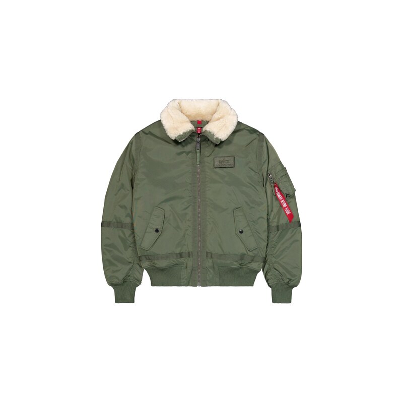 ALPHA INDUSTRIES Zimní bunda B15-3 TT zelená