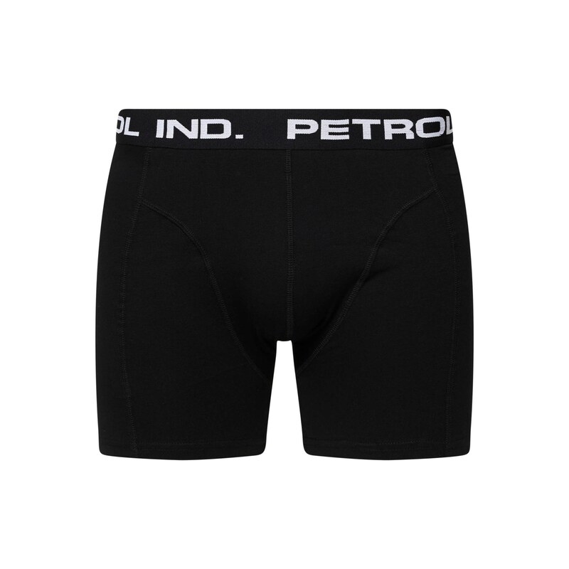 Petrol Industries Boxerky černá / bílá