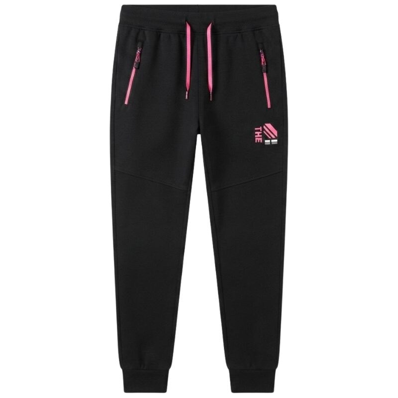 Dámské softshellové tepláky černé Kugo GK8656