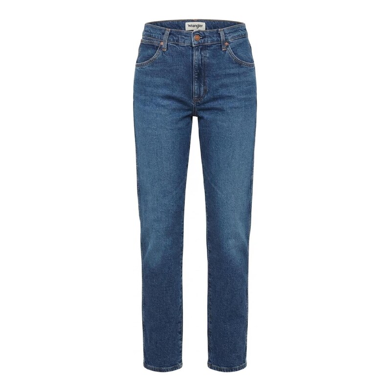WRANGLER Džíny STRAIGHT SUNSET tmavě modrá