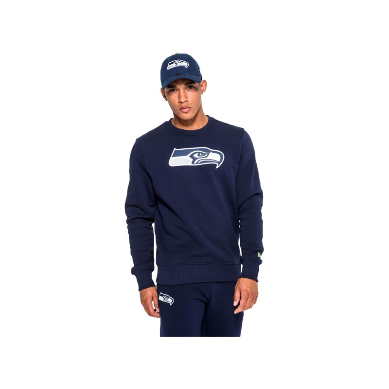 NEW ERA Sportovní mikina Team Seattle Seahawks námořnická modř