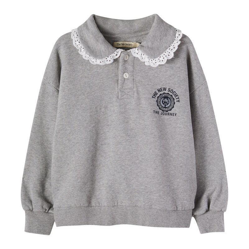 The New Society Ash cotton fleece sweatshirt
