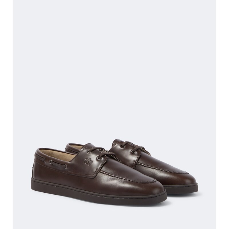 Churchs Peebles leather boat shoes