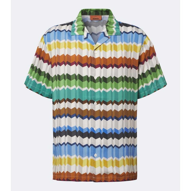Missoni Zigzag bowling shirt