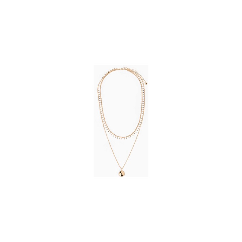 H&M - Dvouřadový náhrdelník - Zlatá