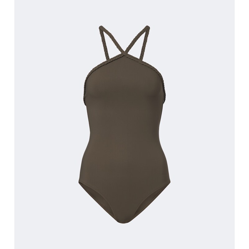 Bottega Veneta Braided-trim swimsuit